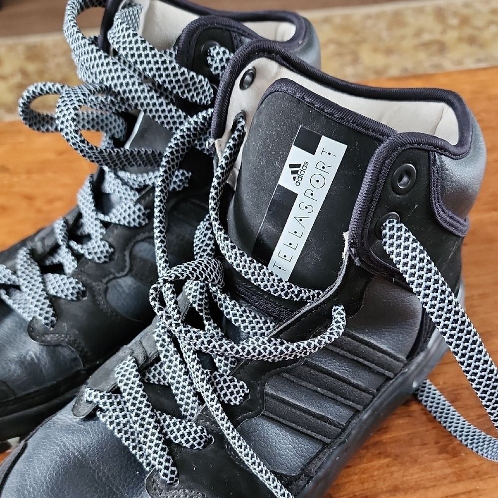 Adidas STELLASPORT Irana Black High-Top Sneakers